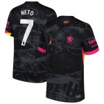 Günstige Fußballtrikots Chelsea Neto 7 3rd trikot 2024-25 Kurzarm Günstige Fußballtrikots Chelsea Neto 7 3rd trikot 2024-25 Kurzarm